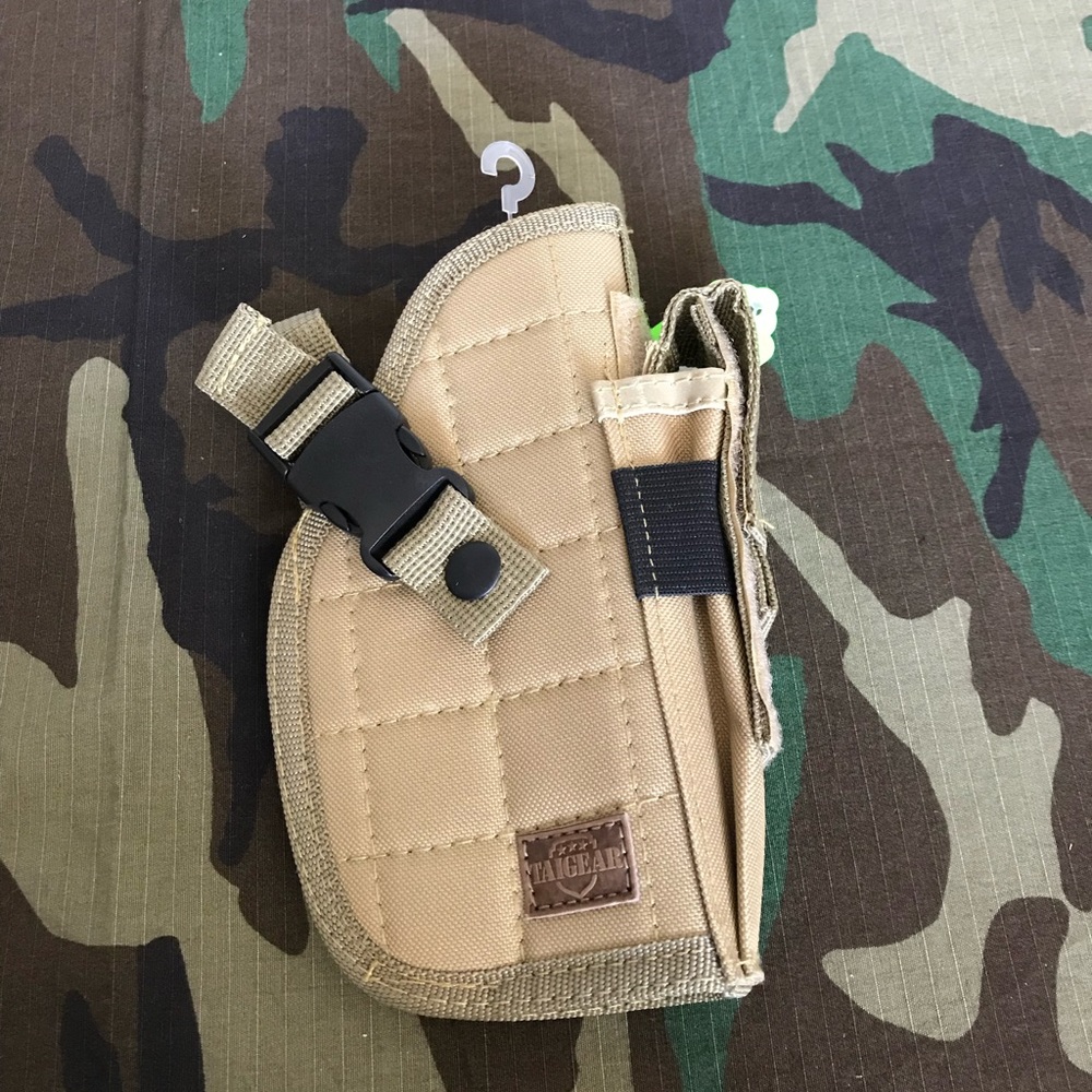 Tan Belt Gun Holster Right Handed New